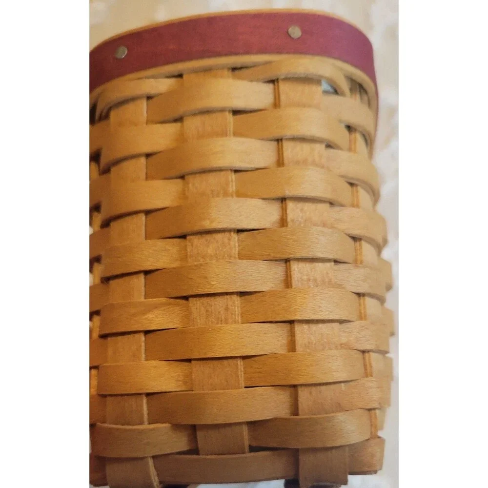 Longaberger 2004 Hostess Appreciation Basket Lid Protector Tie-on New